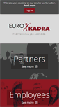 Mobile Screenshot of eurokadra.com