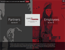 Tablet Screenshot of eurokadra.com